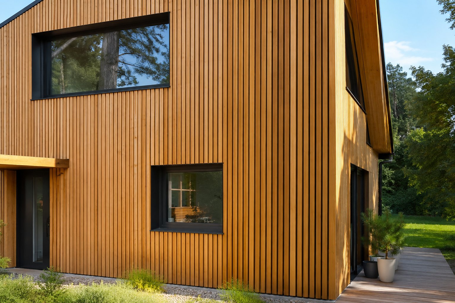 Holzfassade